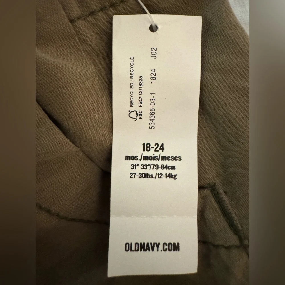 NWT Old Navy Boys Pants (18-24 months)